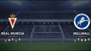 Real Murcia vs Millwall 🔴Live Match Today⚽🎬 [upl. by Bevers897]