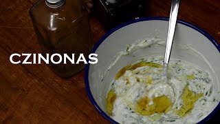 Greek Tzatziki  no sound Food Video [upl. by Johnnie]