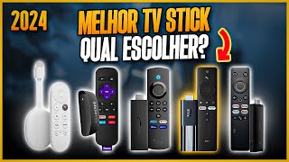 Qual TV STICK Comprar em 2024 5 Melhores Modelos para Transformar a TV em Smart TV Stick Barato [upl. by Nisa178]