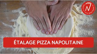 Comment étaler une pâte à pizza napolitaine  Ecole Nouvelle de Pizza [upl. by Paucker]