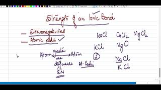 Whats the REAL Secret to Ionic Bond Strength [upl. by Bittner422]