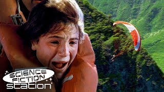 Parachuting Onto Dinosaur Island Opening Scene  Jurassic Park III  Science Fiction Station [upl. by Scotney682]