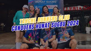 Tahche Runners Club Conquers Hunat Sugbu 2024 [upl. by Aerdua]