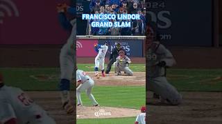 Lindor Grand Slam in Game 4 [upl. by Vedis]