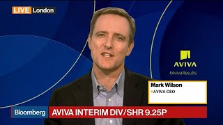 Aviva CEO on Earnings Dividends Growth Strategy [upl. by Ezana]