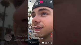 FULL Corbyn Besson Instagram Live Stream  080824 [upl. by Ahseina]