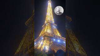 Eiffel Tower Night View  Alexandre Gustave Eiffel  The man behind its name eiffeltower [upl. by Dnalloh]