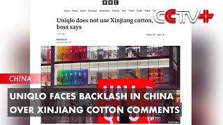 Uniqlo Faces Backlash in China over Xinjiang Cotton Comments [upl. by Eenyaj]