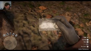 RDR2  Treasure Hunt  Mended Map  Otis Millers Revolver  Erotic Photograph [upl. by Atinat]