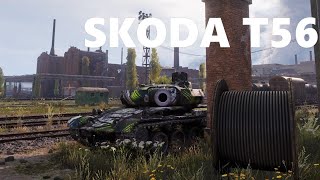 SKODA T56 most OP premium 8K DMG 6 Frags  world of tanks complete 4K [upl. by Annij]