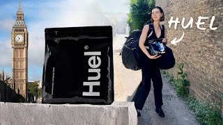 I drank HUEL every day while traveling unsponsored review [upl. by Annohsat]