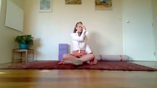 Yoga Pranayama Mudras amp Meditation for the Full Moon [upl. by Nepil]