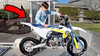 Pranking My Son with a New Dirt Bike [upl. by Ecila263]