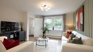 Barratt Homes Mewstone 3 bedroom show home [upl. by Aisek]