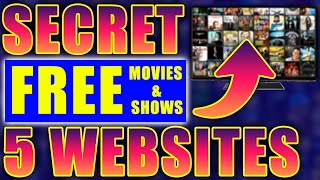 🍿 TOP 5 Websites to Watch FREE Movies  TV Shows in 2024 PART 2 🎬 [upl. by Cralg]