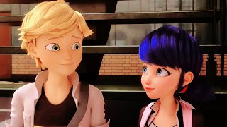 All Ladynoir and Adrienette Scenes from quotRevelationquot ENG SUB  Miraculous Ladybug Season 5 [upl. by Eldnik]