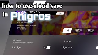 how to use phigros cloud save without using chinese phone number [upl. by Enyawud]