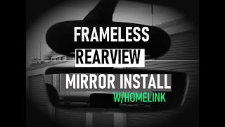 AUDI A3 frameless mirror upgrade install [upl. by Shig]