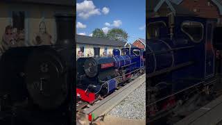 Turning Blickling Hall train steamengine steamlocomotive steamrailway steamtrain railway bvr [upl. by Azial736]