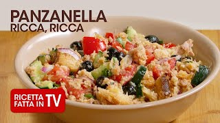 Come fare la PANZANELLA RICCA E GUSTOSA di Benedetta Rossi  Ricetta TV Fatto in Casa per Voi [upl. by Cybill475]