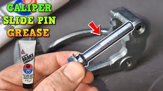 Brake Caliper Slide Pin Lubrication Tutorial [upl. by Llij]