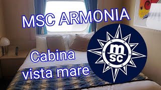 Cabina Vista Mare MSC ARMONIA [upl. by Rolando]