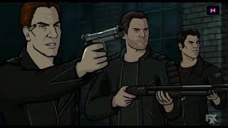 Archer Season 11 Super Cool Opening Scene HD [upl. by Lattie502]