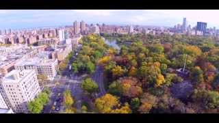 Central Park Aerial View Manhattan New York [upl. by Maurice]