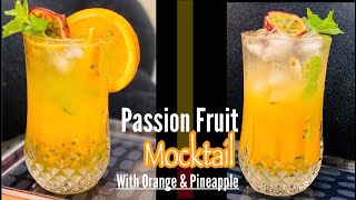 PassionFruit Mocktails  Mojitos  Juice BestSummerDrinks By Aarohanamz [upl. by Ahsito891]