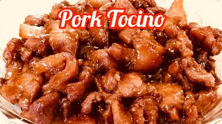 Homemade Pork Tocino Paano gumawa ng Tocino Pork Tocino Pinoy Recipe [upl. by Noemad]