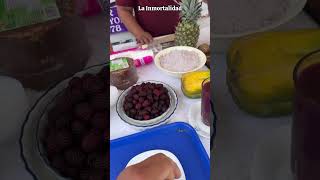 Colada Morada bebida típica Ecuatoriana en Halloween🎃 shorts ecuador bebidas tradiciones [upl. by Clementi]