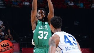 Boston Celtics vs Philadelphia Sixers Full Game Highlights  July 6  2018 NBA Summer League [upl. by Artemisa]