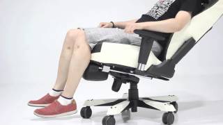 DXRacer Classic series with Leg Rest OHCBJ120FT HD [upl. by Eeuqram]