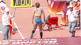 Malin Dahlström 2015 a beautiful Swedish pole vault woman [upl. by Adnawot]