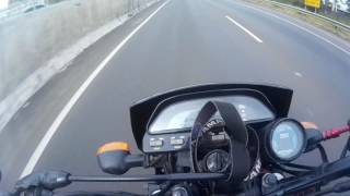 XT 600 SM top speed 193kmh [upl. by Adaha362]