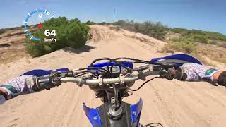 Port Gawler South Australia MX track with speedo [upl. by Charley]