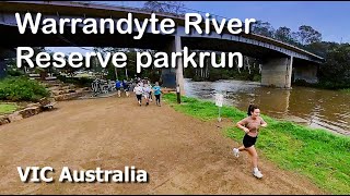 Warrandyte River Reserve parkrun VIC Australia [upl. by Drofnelg]