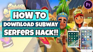 How to download subway surfers hack for free on iPadiPodiphone [upl. by Ahseer]