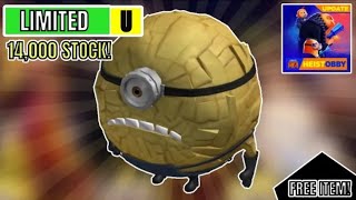 LIMITED HOW TO GET THE MEGA MINION JERRY  DESPICABLE ME 4 IN DESPICABLE ME 4 HEIST OBBY ROBLOX [upl. by Sherourd356]