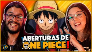 ANA reage as ABERTURAS de ONE PIECE [upl. by Filippa]