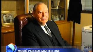 Murió Pascual Mastellone  Telefe Noticias [upl. by Comethuauc736]