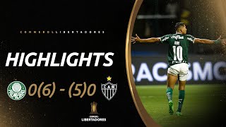 PALMEIRAS vs ATLÉTICOMG 0650  RESUMEN  CONMEBOL LIBERTADORES 2022 [upl. by Hayne]