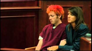 Aurora movie theater shooting suspect in court [upl. by Atinhoj]