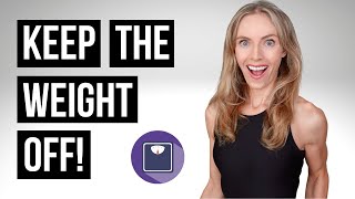 How To Maintain Weight Loss Long Term Sustainable Weight Loss Tips [upl. by Elias]