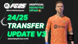 FIFA 22 SQUAD Update V3 2425 ViP3eR UNOFFICIAL  Mini Faces V13 MYI by Rynanexe [upl. by Tolecnal]