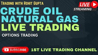 29102024 LIVE TRADING IN CRUDE OIL AND NATURAL GAS  crudeoillive naturalgas silvertrading [upl. by Gehlbach]