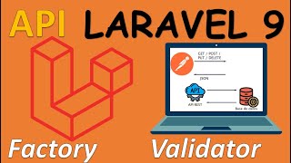 API en Laravel 9 [upl. by Neerbas]