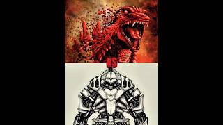 Godzilla In Hell vs Castigator edit warhammer40k vs godzilla subscribe shorts short music [upl. by Hnaht]