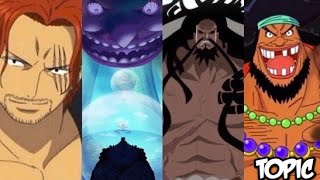 Four Emperors Yonko War amp Powers Explained Kaido Shanks amp Blackbeard One Piece ワンピース 826 [upl. by Nywg909]