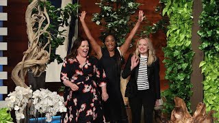 The Kitchen Stars Melissa McCarthy Tiffany Haddish amp Elisabeth Moss Dance It Out [upl. by Nellaf451]